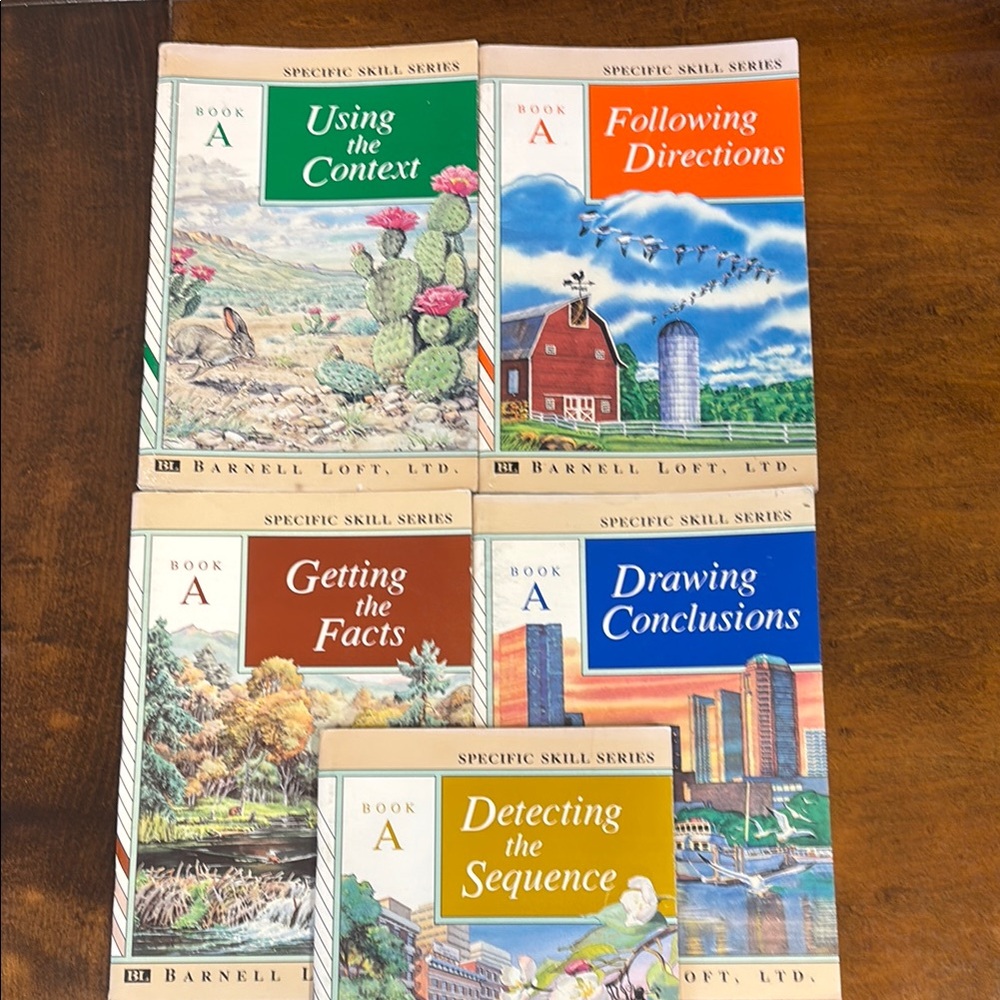 Barnell Loft Specific Skill Series Books